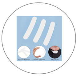 Plastic Tab Collar For Clergy Shirt White Priest Collar (5's)